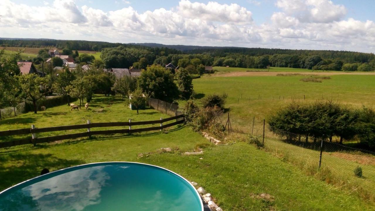 Ferienhaeuschen Blessberg Villa Schalkau Luaran gambar