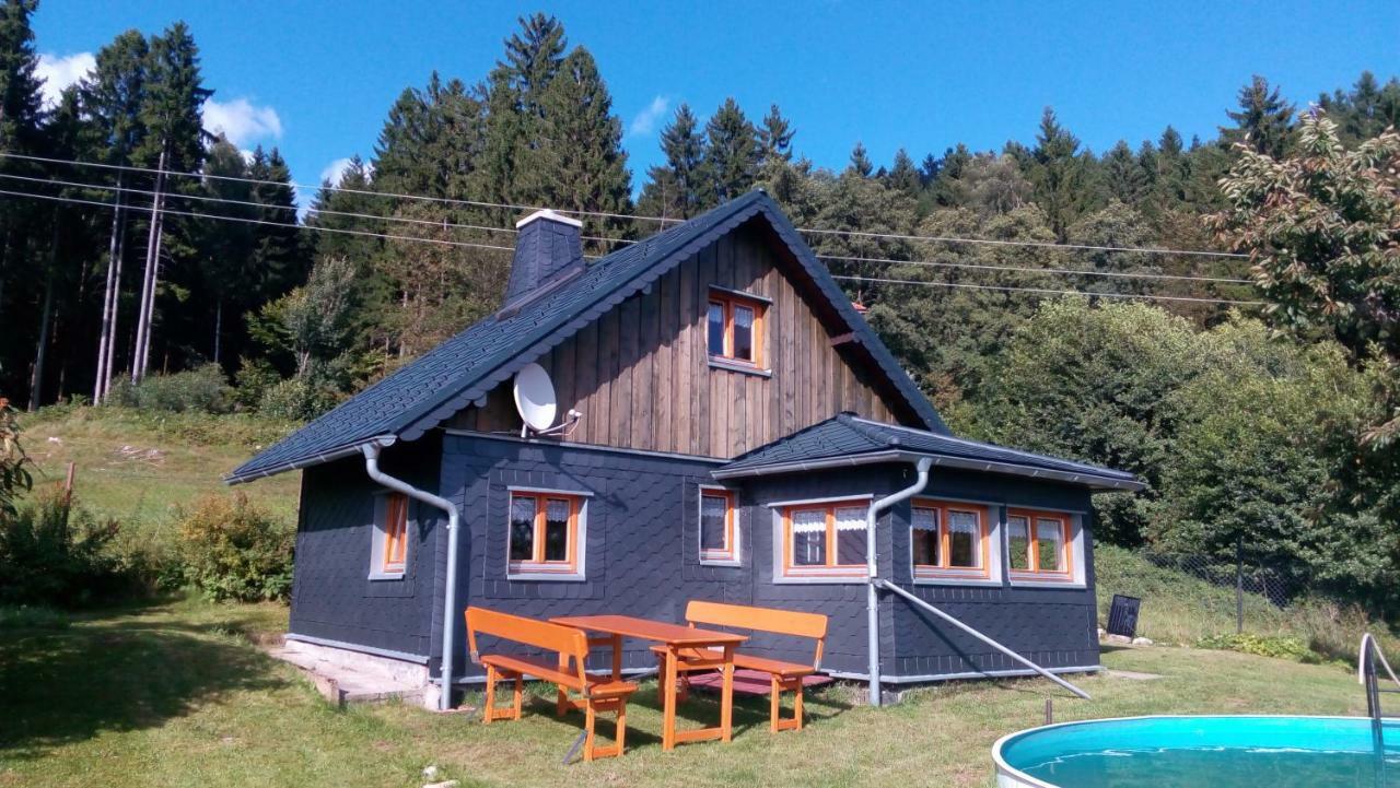 Ferienhaeuschen Blessberg Villa Schalkau Luaran gambar